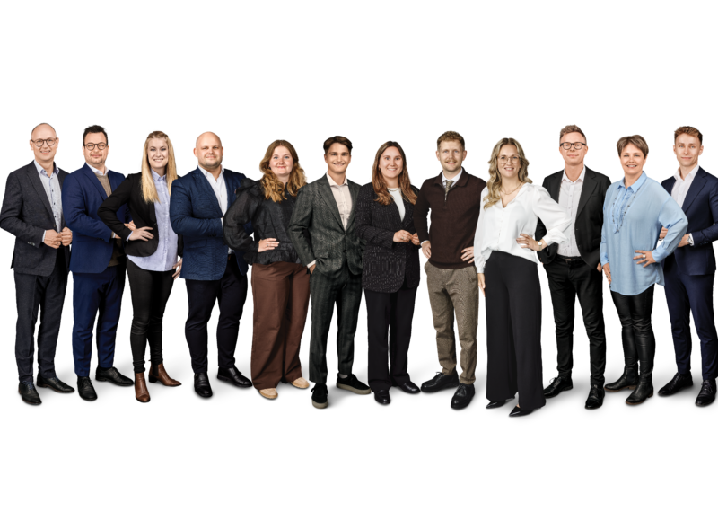 Vi Bygger Vejle: Vores glade team af kolleger.